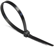 Cable Tie CB 370/4.8 SW, 22.2kg, Polyamide 6.6, -40..85°C, UV resistant, UL94 V2, 100pcs/pck, UL E75050 ˄Lloyd’s ˄GL 59425-08HH ˄Mil-23190D, black
