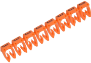 Marker CAB3, 1.5..2.5mm², 3, strip 30pcs, Legrand, orange