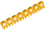 Marker CAB3, 0.5..1.5mm², A, strip 30pcs, Legrand, yellow