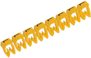Marker CAB3, 1.5..2.5mm², L, strip 30pcs, Legrand, yellow
