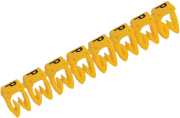 Marker CAB3, 1.5..2.5mm², P, strip 30pcs, Legrand, yellow