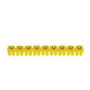 Marker CAB3, 1.5..2.5mm², C, strip 30pcs, Legrand, yellow