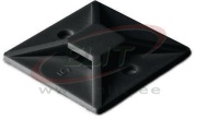 Self-Adhesive Cable Tie Mount MB 1212, 12x12mm, 80N, -40..85°C, Polyamide 6.6, UL94 V2, 100pcs/pck, natural