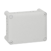 Box Plexo, 180Wx140Hx86D 10glands, IP55 IK07, Legrand, grey