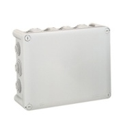 Box Plexo, 220Wx170Hx86D 14glands, IP55 IK07, Legrand, grey