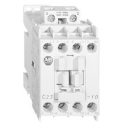 IEC Contactor 100-C, 4kW 9A 3x690VAC, aux. 1NO, cv 230VAC, panel mount ˄TS35, Allen-Bradley
