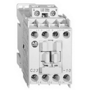 IEC Contactor 100-C, 5.5kW 12A 3x690VAC, aux. 1NO, cv 230VAC, TS35˄panel mount, Allen-Bradley