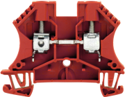 Feed-Through Terminal WDU 6 RT, 6mm² 41A 800V, Weidmüller, red