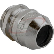 Cable Gland Syntec, M12x1.5, ø3..7mm, thread 5mm, -40..100°C, nickel-plated brass ˄TPE|NBR|PA6, incl. O-ring, CE/UL/VDE, IP68, Agro