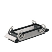 База HDC 24B ABU, size 8, side-locking clamp on lower side, IP65, Weidmüller