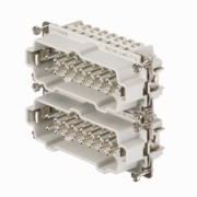 Промисловий роз´єм HDC HE 16 MS 17-32, male, size 10, 16P 16A 500V, screw, Weidmüller