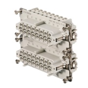 Промисловий роз´єм HDC HE 16 FS 17-32, female, size 10, 16P 16A 500V, screw, Weidmüller