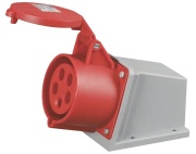 Розетка в настінному виконанні 3P+N+E 32A 400V IP44