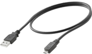USB cable IE-USB-A-MICRO-1.8M , USB A, USB Micro, PVC, 1.8m, Weidmüller