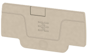 End Plate AEP 2C 1.5, Weidmüller, beige