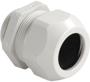 Cable Gland Syntec M63x1.5, ø32..44mm, thread 16mm, -30..100°C, PA6 ˄TPE, incl. O-ring, CE/UL/VDE, IP68, Agro, light grey