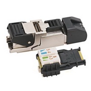 Crimp Connector w. Boot, RJ45, 1.5A 150V, Allen-Bradley