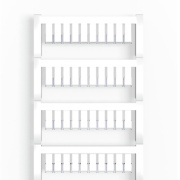 Маркування клеми ZS 12/6 MC NE WS, blank, Weidmüller, white