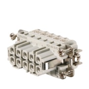 Промисловий роз´єм HDC HA 10 FS, female, Size 2, 10P 16A 250V, screw, Weidmüller