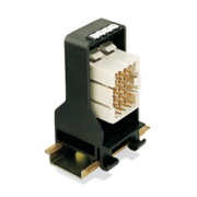 PCB plug-in connector RSV1,6 RF12/35x15 SW, clip-in foot, 12P, Weidmüller, black