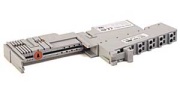 Mounting Base Point I/O, 2-piece, cage clamp, 12-terminals, Allen-Bradley
