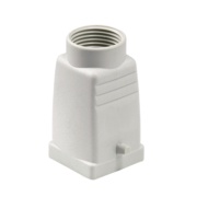 Hood HDC 07A TOLU 1M20G, size 1, cable entry from top, side-locking clamp on lower side, -40..125°C, plastic, M20, IP65, Weidmüller