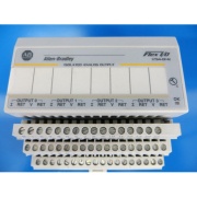 Модуль аналогового вихіду Flex™ I/O, 4-ch., 0.656mA/CNT 24VDC, panel mount ˄TS35, Allen-Bradley