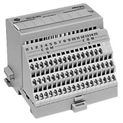 Terminal Base Unit Flex™, 10A 250VDC/VAC, screw clamp, panel mount ˄TS35, Allen-Bradley