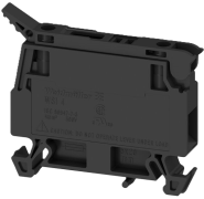 Запобіжник клема WSI 4, 6.3A 500V 5x20, Weidmüller, black