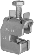 Bow Terminal SK 120 F10, 16..120mm² 344A 1000V Cu-bar 10mm, M8/±PZ3/SW13 torque 24Nm, Pollmann