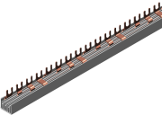 Шина G-4L-1000/16, 14x4(L1,L2,L3,N)/1000mm, 16mm², MAXPRO