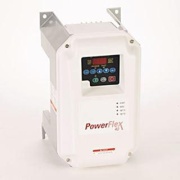AC Drive PowerFlex40, 0.75kW 5A 1x240VAC, aux. 3A 30VDC/240VAC, integral keypad ˄LED, RS485, brake IGBT, EMC, frame B, Allen-Bradley