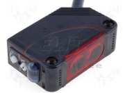 Photoelectric Sensor E3Z-R81, retro-reflective, Sn 4m, DC, 3wire, PNP, cable 2m