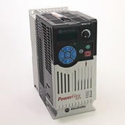 AC Drive PowerFlex525, 4kW 10.5A 3x480VAC, aux. 3A 240VAC, EtherNet IP-USB-RS485, integral keypad w. potentiometer/ LED, frame B, Allen-Bradley