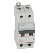 Miniature Circuit Breaker DX³, 2B 10A 6/10kA, Legrand