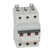 Miniature Circuit Breaker DX³, 3C 25A 6/10kA, Legrand