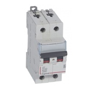 Miniature circuit breaker DX³, 2D 32A 6000/10kA, Legrand