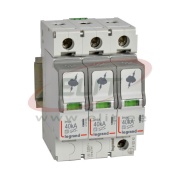 Пристрій захисту від імпульсних перенапруг SPD, 3P FS, T2, Uc 320VAC, In 20kA/pole, Imax 40kA/pole, Up 1.7kV, TNC, 3M, Legrand
