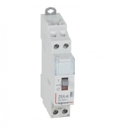Modular Contactor CX³, 2NO 25A 250V, handle, cv 230VAC low noise, 1M, Legrand