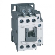 Contactor CTX³ 22, 4kW 9/25A 3x690VAC, aux. 1NO˄1NC 16A 250VAC, cv 24VDC, Legrand