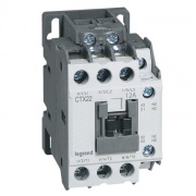 Contactor CTX³ 22, 5.5kW 12/25A 3x690VAC, aux. 1NO˄1NC 16A 250VAC, cv 230VAC, Legrand
