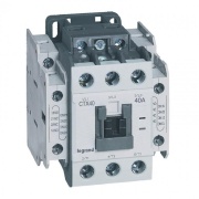 Contactor CTX³ 40, 18.5kW 40/60A 3x690VAC, aux. 2NO˄2NC 16A 250VAC, cv 230VAC, Legrand
