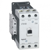 Contactor CTX³ 100, 37kW 75/110A 3x690VAC, aux. 2NO˄2NC 16A 250VAC, cv 230VAC, Legrand