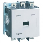 Contactor CTX³, 265kW 500/580A 3x690VAC, aux. 2NO˄2NC 16A 250VAC, cv 200-240VAC/DC, Legrand