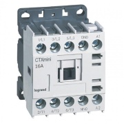 Mini Contactor CTX³, 7.5kW 16A 3x400VAC, aux. 1NO, cv 230VAC, Legrand