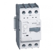 Захист від короткого замикання вимикач двигуна MPX³ 32S, 1.5kW 2.5..4A 100kA, thermal magnetic, TS35, Legrand