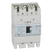 Автоматичний вимикач DPX³ 250, 250A 3x400VAC 25kA, therm. 0.8..1In ˄magn. 5..10In, incl. screws/ bar clamps/ lugs screws, panel mount, Legrand