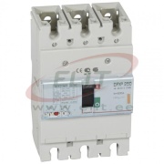 Автоматичний вимикач DPX³ 250, 200A 3x400VAC 25kA, therm. 0.8..1In ˄magn. 5..10In, incl. screws/ bar clamps/ lugs screws, panel mount, Legrand