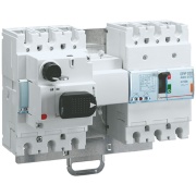 Interlock Mounting Plate DPX³, 2x DPX³ 160/ 2x DPX³ 250/ DPX³ 160 ˄DPX³ 250, fix versions, Legrand