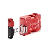 Guard Locking Switch TLSZL-GD2 Guardmaster, power-to-lock, 2PNP, red glass-filled PBT, -10..60°C, M12 8pin, 24VAC/VDC solenoid, IP66/69K ˄NEMA3/4X/12/13, Allen-Bradley